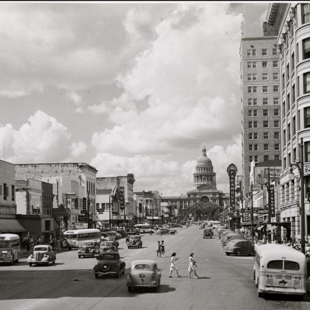 Congress Avenue in 1941