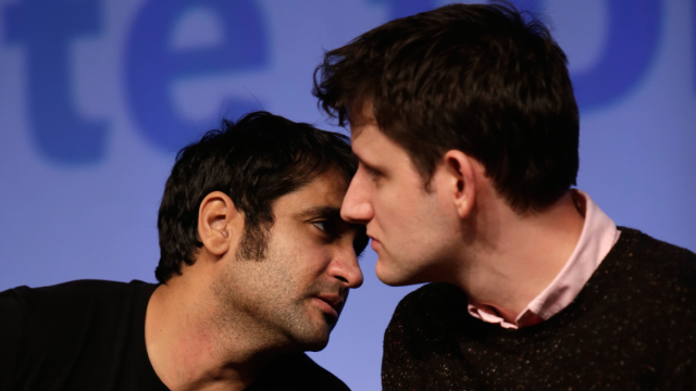 Kumail Nanjiani and Zach Woods - Photo by Dustin Finkelstein