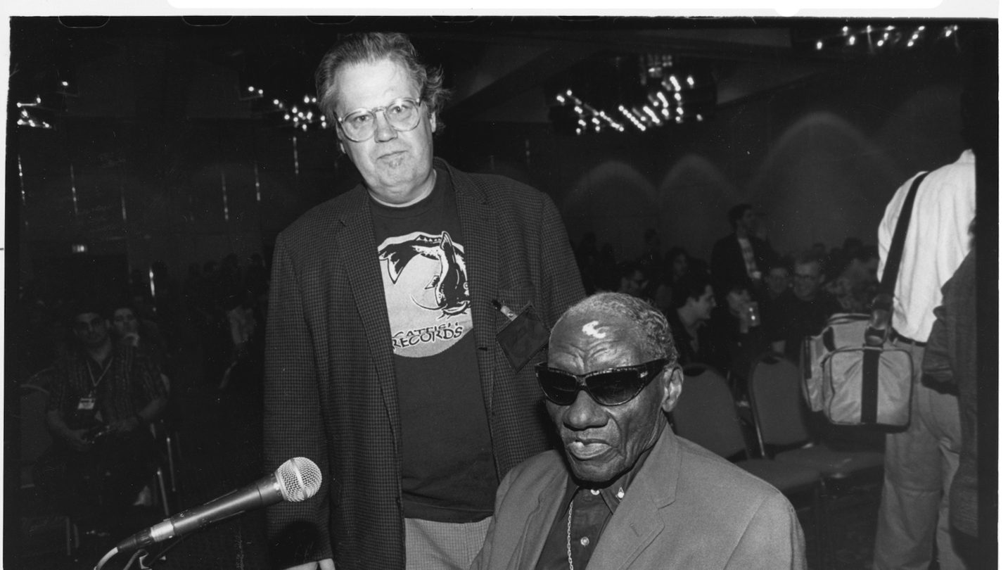 Tary Owens with The Grey Ghost, SXSW 1992 – photo by Martha Grenon