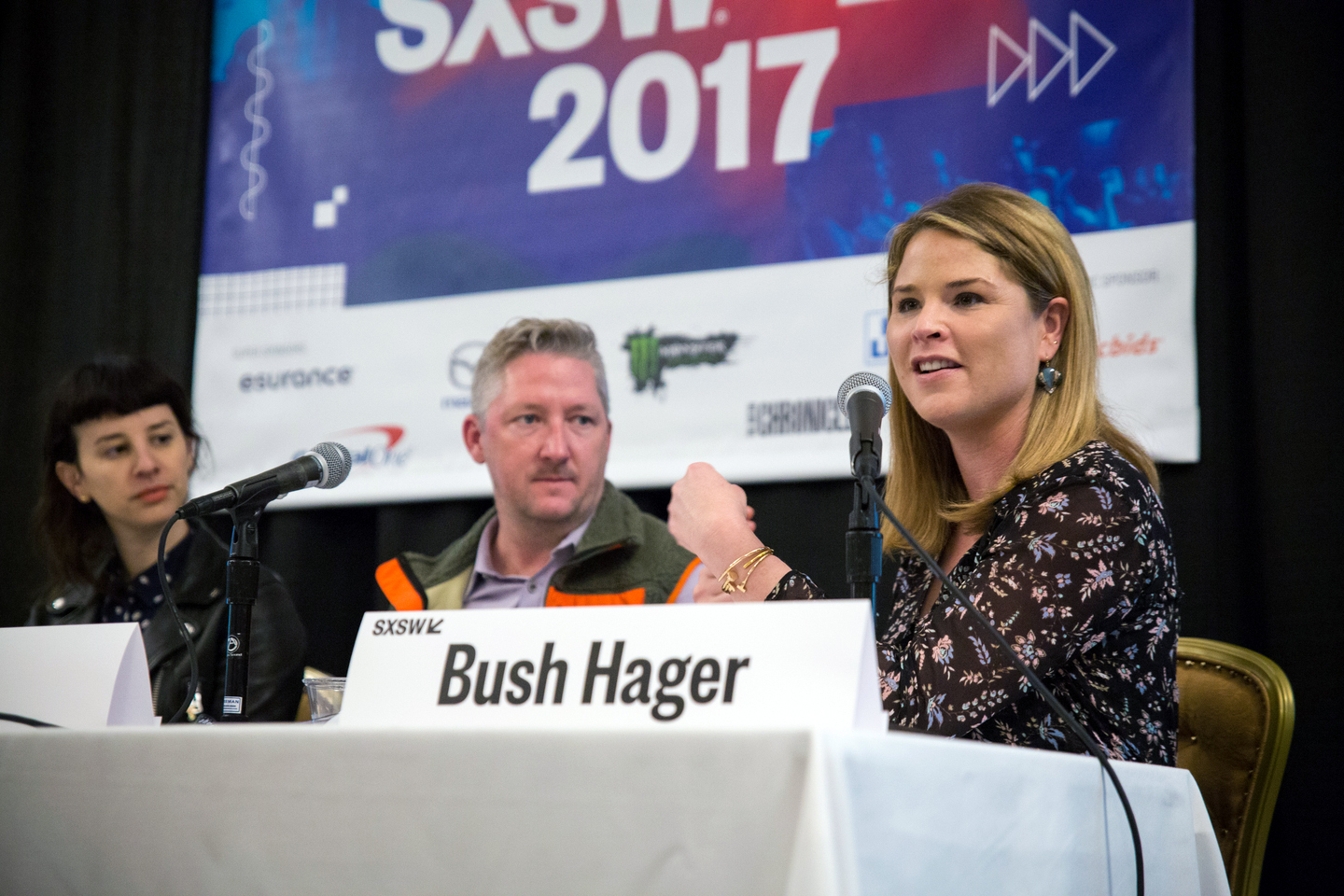 Jenna Bush Hager at the 17 Ways Breakfast Is Transforming America panel, SXSW 2017