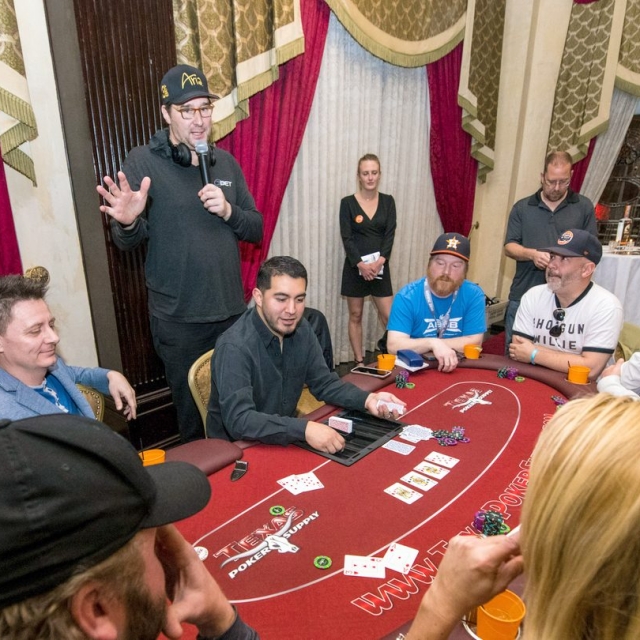 Kimo Sabe Mezcal Trusted Friend Poker Tournament with Phil Hellmuth, Driskill Hotel, SXSW 2019