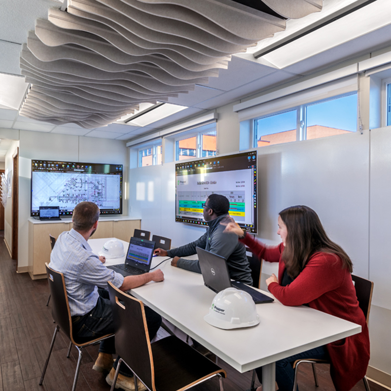 Net Zero Construction Jobsite Office Trailer - 2020 Place by Design Finalist - Photo courtesy of Net Zero Construction Jobsite Office Trailer