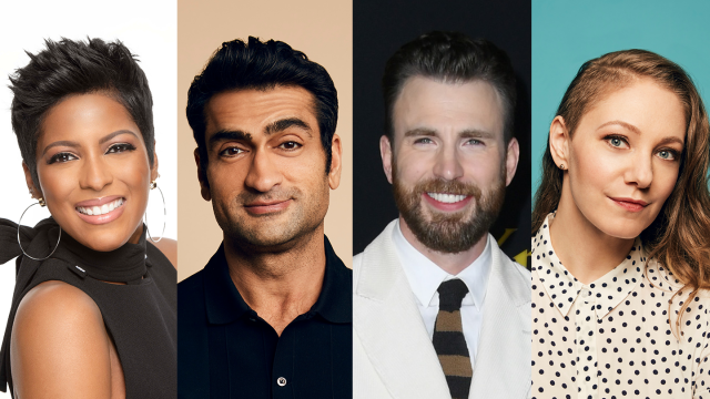 Featured Speakers Tamron Hall, Kumail Nanjiani, Chris Evans & Emily V. Gordon - 2020 - Photos courtesy of speakers