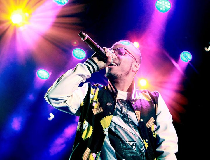Anderson .Paak performs onstage at the Cruel Rhythm Showcase at SXSW 2016. Photo by James Goulden Photography/Getty Images for SXSW.