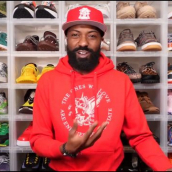 Desus Nice speaks at the featured session “A Conversation with Desus Nice and The Kid Mero” during SXSW Online on March 17, 2021.