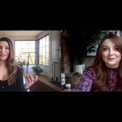 Samantha Barry speaks with Nasim Pedrad in the session “Homeroom with Nasim Pedrad, creator of TBS’s new comedy series Chad” at SXSW Online on March 18, 2021.