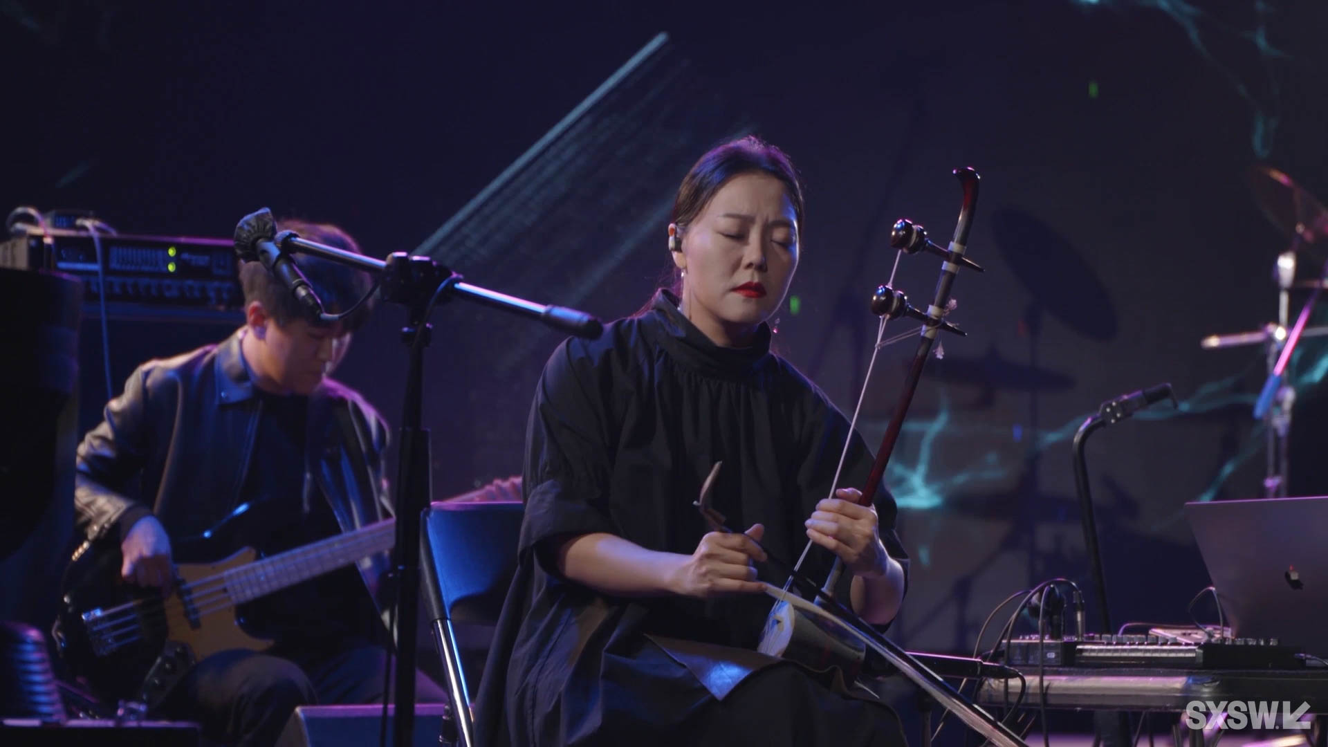 JAMBINAI performs at the SXSW Music Festival showcase presented by KoTPA (Korean Traditional Performing Arts Foundation) during SXSW Online on March 16, 2021.