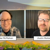 Mike McMahan and Justin Roiland answer questions at the SXSW Film Festival Premiere of "Solar Opposites Table Read & SHLORPION SILENT (AND ALONE) DISCO" during SXSW Online on March 18, 2021.
