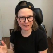 Erin Lee Carr speaks at the featured session “The Best and Worst Advice I’ve Ever Heard” during SXSW Online on March 19, 2021.