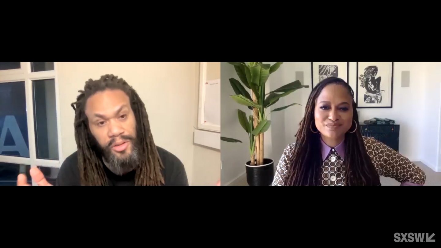 Franklin Leonard and Ava DuVernay at SXSW Online 2021