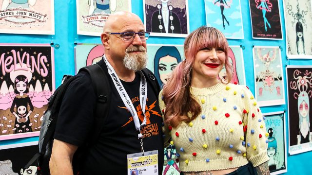 Flatstock 69 at SXSW 2019 – Photo by Randy and Jackie Smith