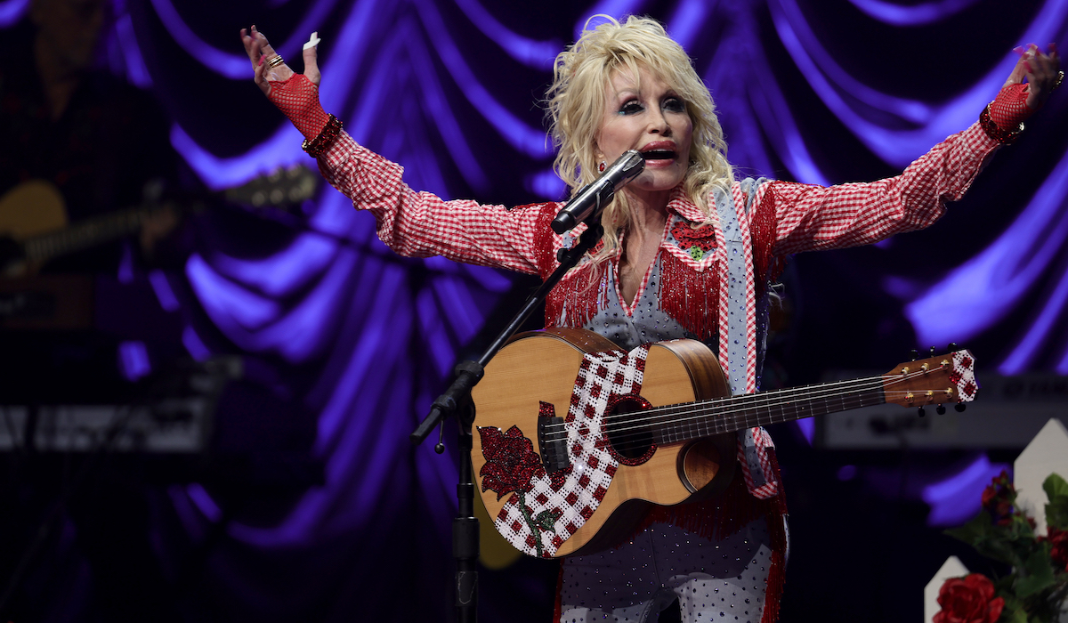 Dolly Parton photo by  Michael Loccisano/Getty Images for SXSW