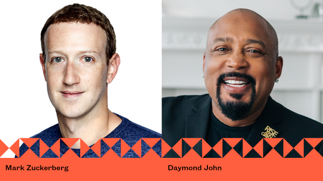2022 SXSW Speakers, Mark Zuckerberg and Daymond John