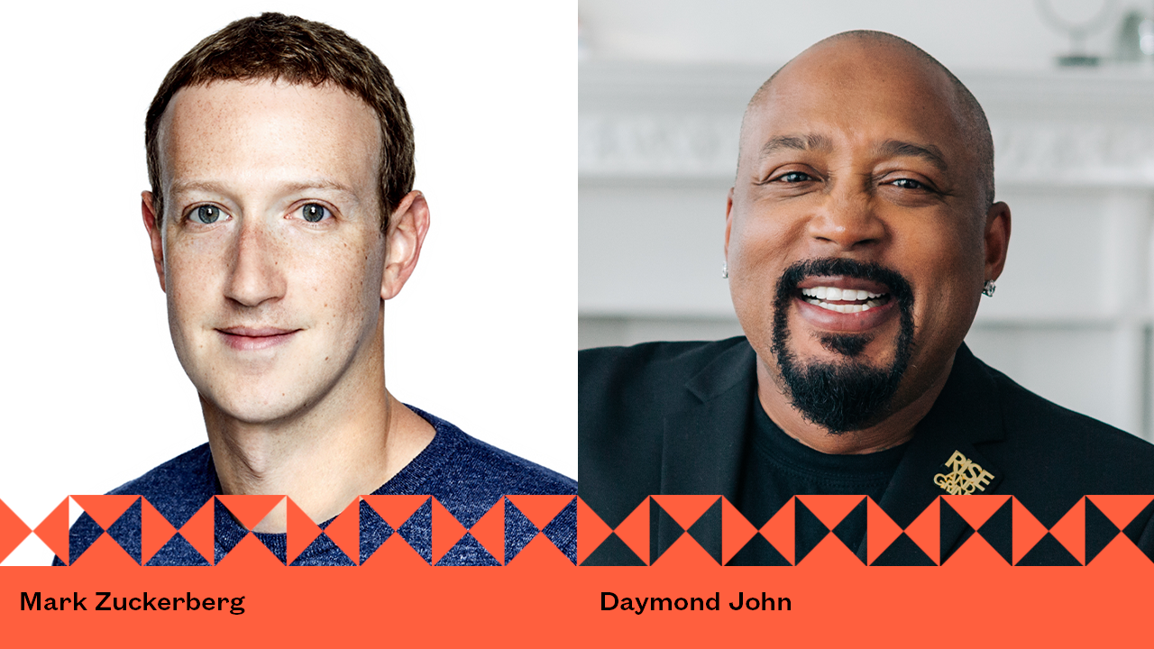 2022 SXSW Speakers, Mark Zuckerberg and  Daymond John