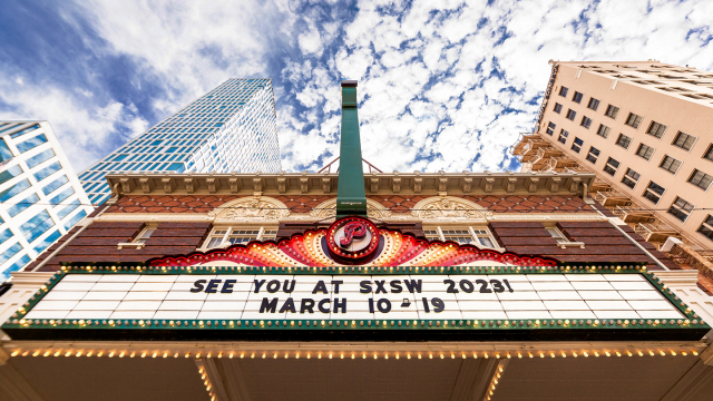 Paramount Marquee for SXSW 2023 – Photo by Dusana Risovic