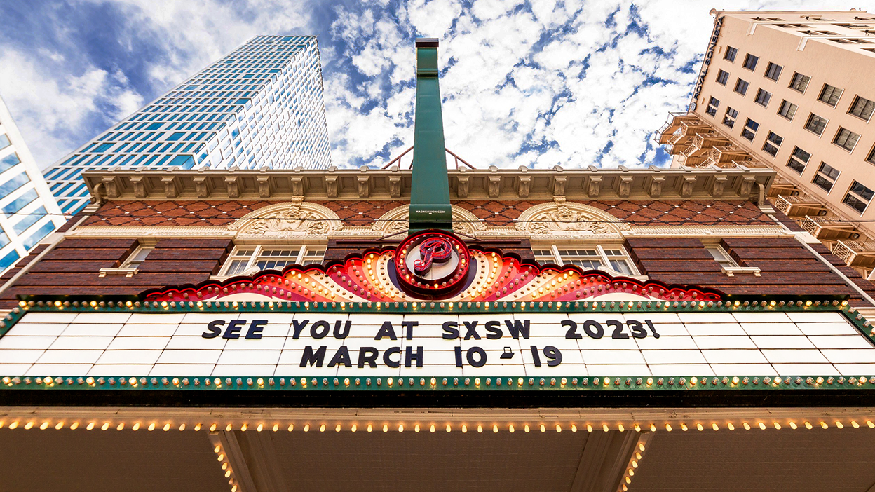 Paramount Marquee for SXSW 2023 – Photo by Dusana Risovic