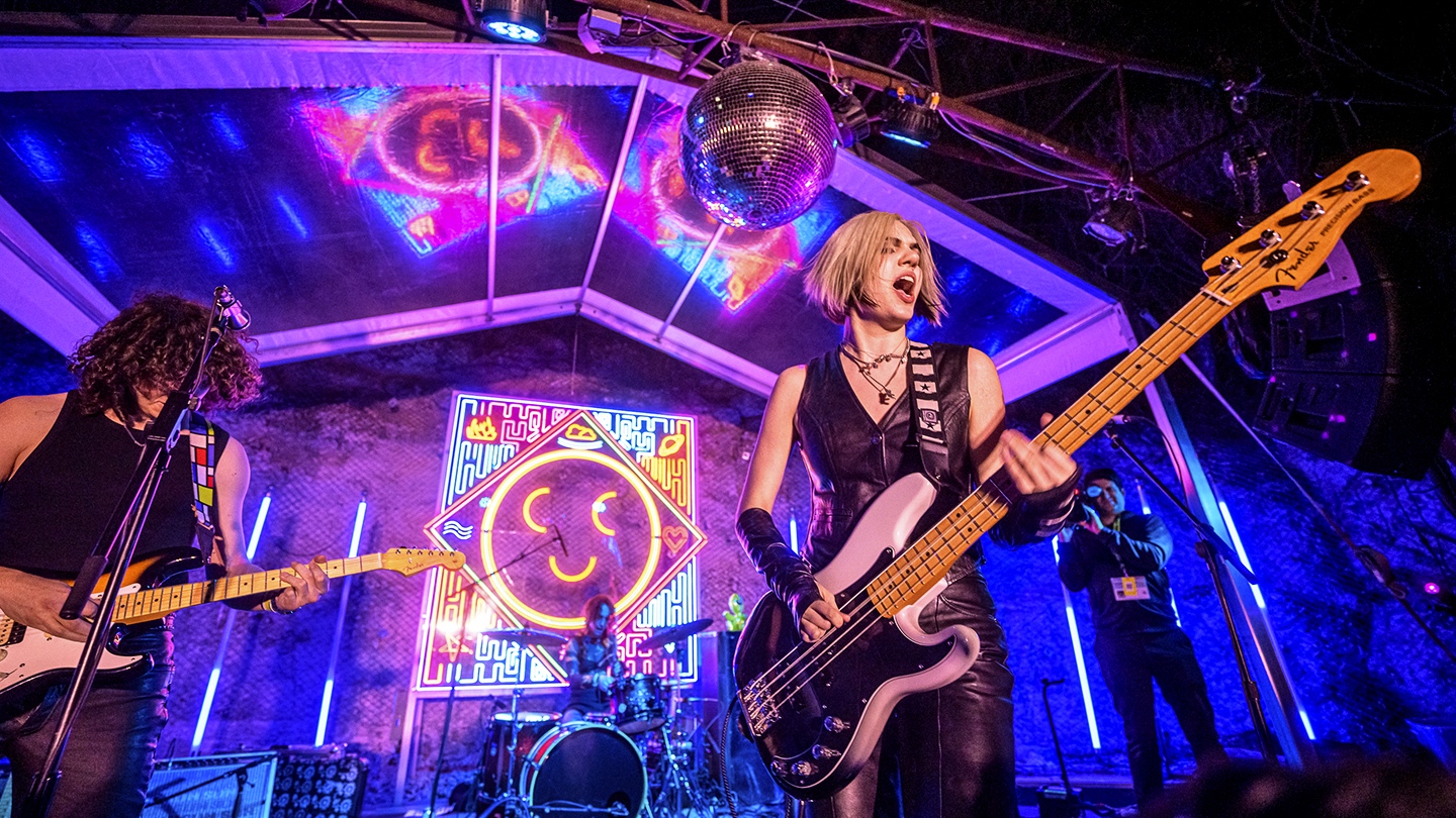 Sunflower Bean at Cheer Up Charlie's – SXSW 2022 – Photo by Adam Kissick