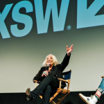 Brandi Carlile, Tanya Tucker, and Kathlyn Horan at "The Return of Tanya Tucker" Q&A – SXSW 2022 – Photo by Nathan Migal