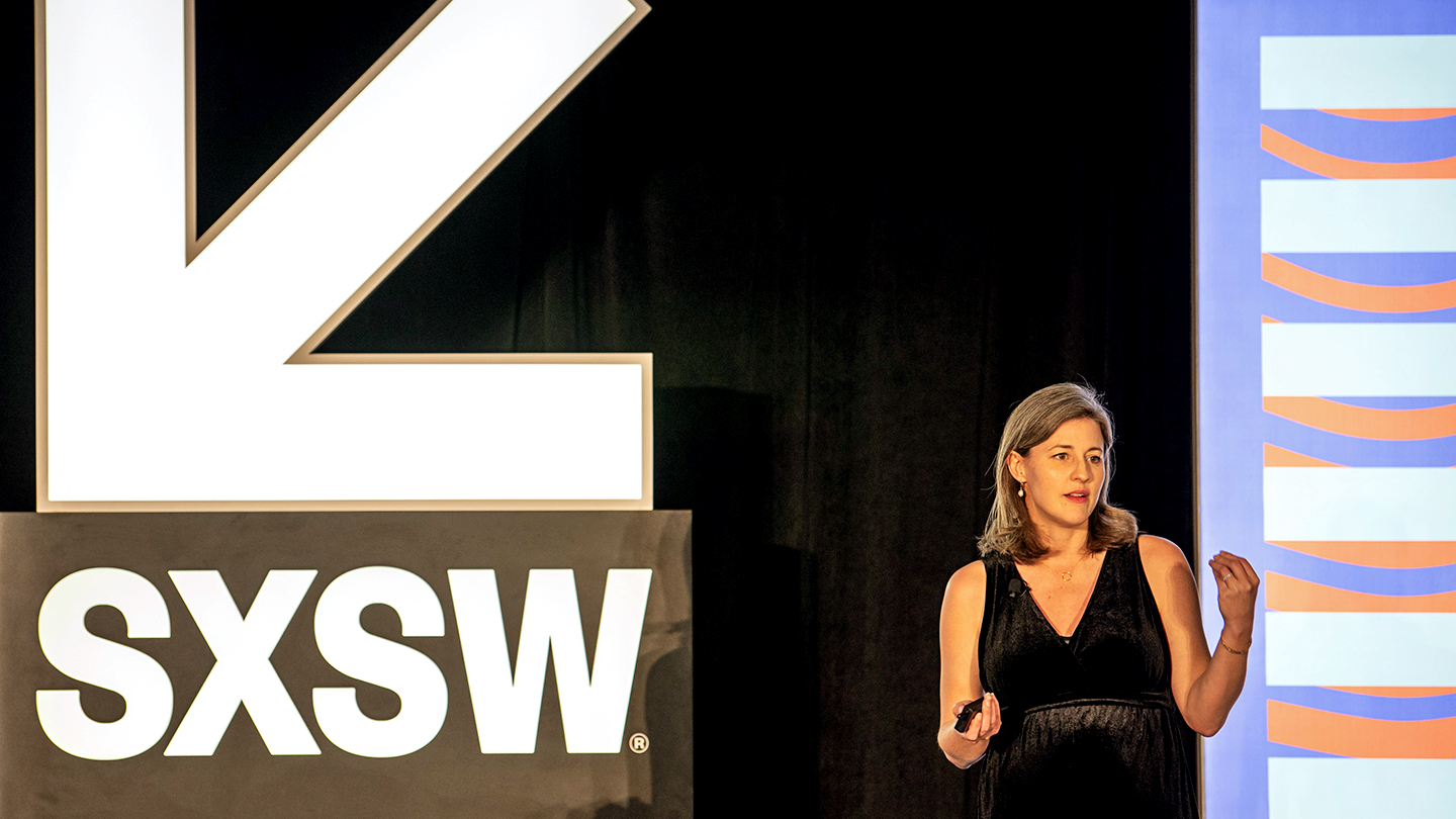 Featured Session with Kathryn Paige Harden: The Genetic Lottery: Why DNA Matters for Equality – SXSW 2022 – Photo by Stephen Kierniesky
