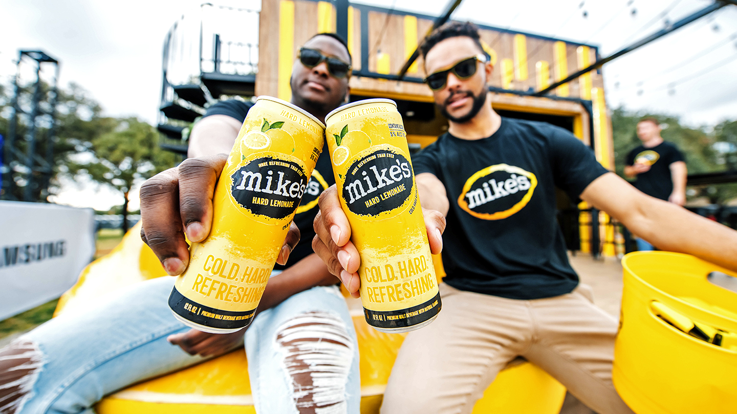 Mike's Hard Lemonade Activation at SXSW Outdoor Stage at Lady Bird Lake – SXSW 2022 – Photo by Jordan Hefler