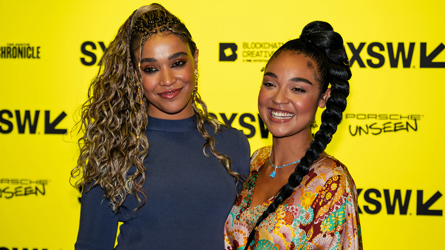 Lucy Barrett and Aisha Dee attend "Sissy" – SXSW 2022 – Photo by Jon Currie