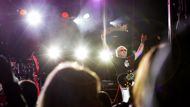 Sammy Hagar & The Circle at SXSW Outdoor Stage at Lady Bird Lake – SXSW 2022 – Photo by Lauren Hartmann