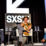 Featured Session: FISHPRIEST: A Conversation with Ethan Hawke, Kelly Garner and Brittany Jones-Cooper – SXSW 2022 – Photo by Raegan Labat