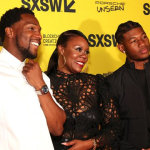 (L-R) Tosin Cole, Andrene Ward-Hammond, and Bentley Green attend the "61st Street" premiere – SXSW 2022 – Photo by Errich Petersen/Getty Images for SXSW