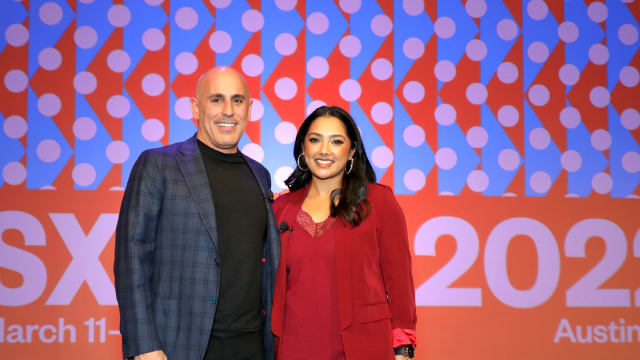 Featured Session with Marc Lore and Nora Ali: Chasing Moonshots & Bringing the Future to Today – SXSW 2022 – Photo by Diego Donamaria/Getty Images for SXSW
