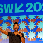 Featured Session: Designing for Liberation with Dario Calmese and Sekou Cooke – SXSW 2022 – Photo by Kip Sikora