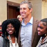 Beto O'Rourke interacts with attendees – SXSW 2022 – Photo by Will Blake