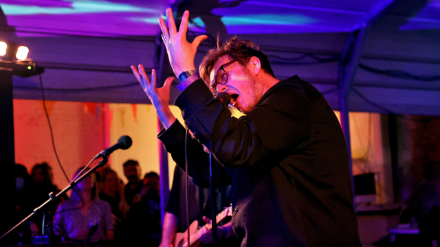 Yard Act at Swan Dive – SXSW 2022 – Photo by Travis P Ball/Getty Images for SXSW