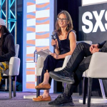 Where Does the Songwriter Really Sit in the Economic Equation? with (L-R) Nile Rodgers, Hannah Karp, and Merck Mercuriadis – SXS 2022 – Photo by Mike Jordan/Getty Images for SXSW