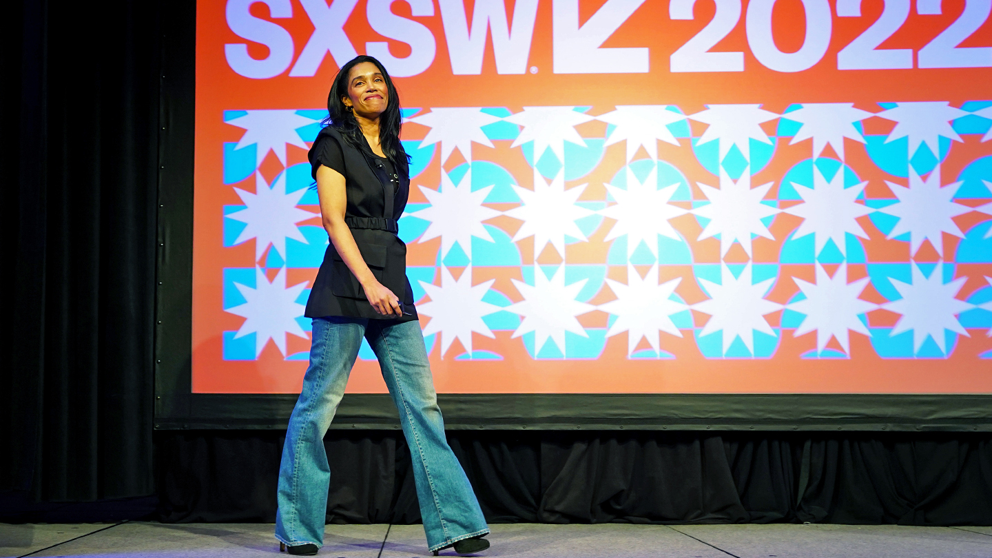 Power of Play: How Gaming Can Help Build a Better World with Sarah Bond – SXSW 2022 – Photo by Jason Bollenbacher/Getty Images for SXSW