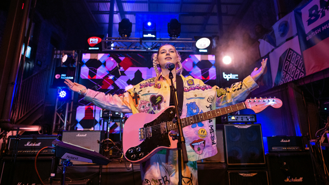 Baby Queen at Cedar Street Courtyard – SXSW 2022 – Photo by Nathan Migal