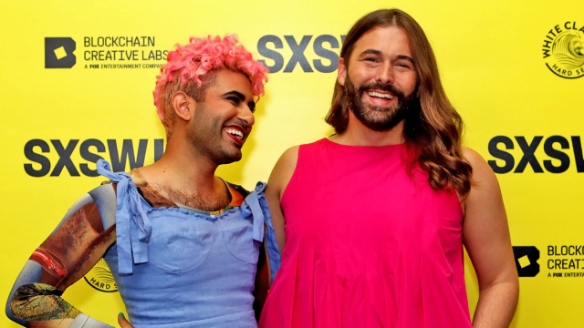 Jonathan Van Ness & ALOK – SXSW 2022 – Photo by Samantha Burkardt/Getty Images for SXSW