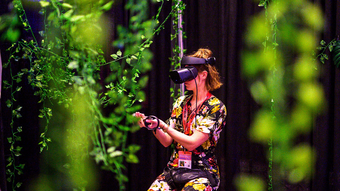 VR Experience – SXSW 2022 – Photo by Adam Kissick