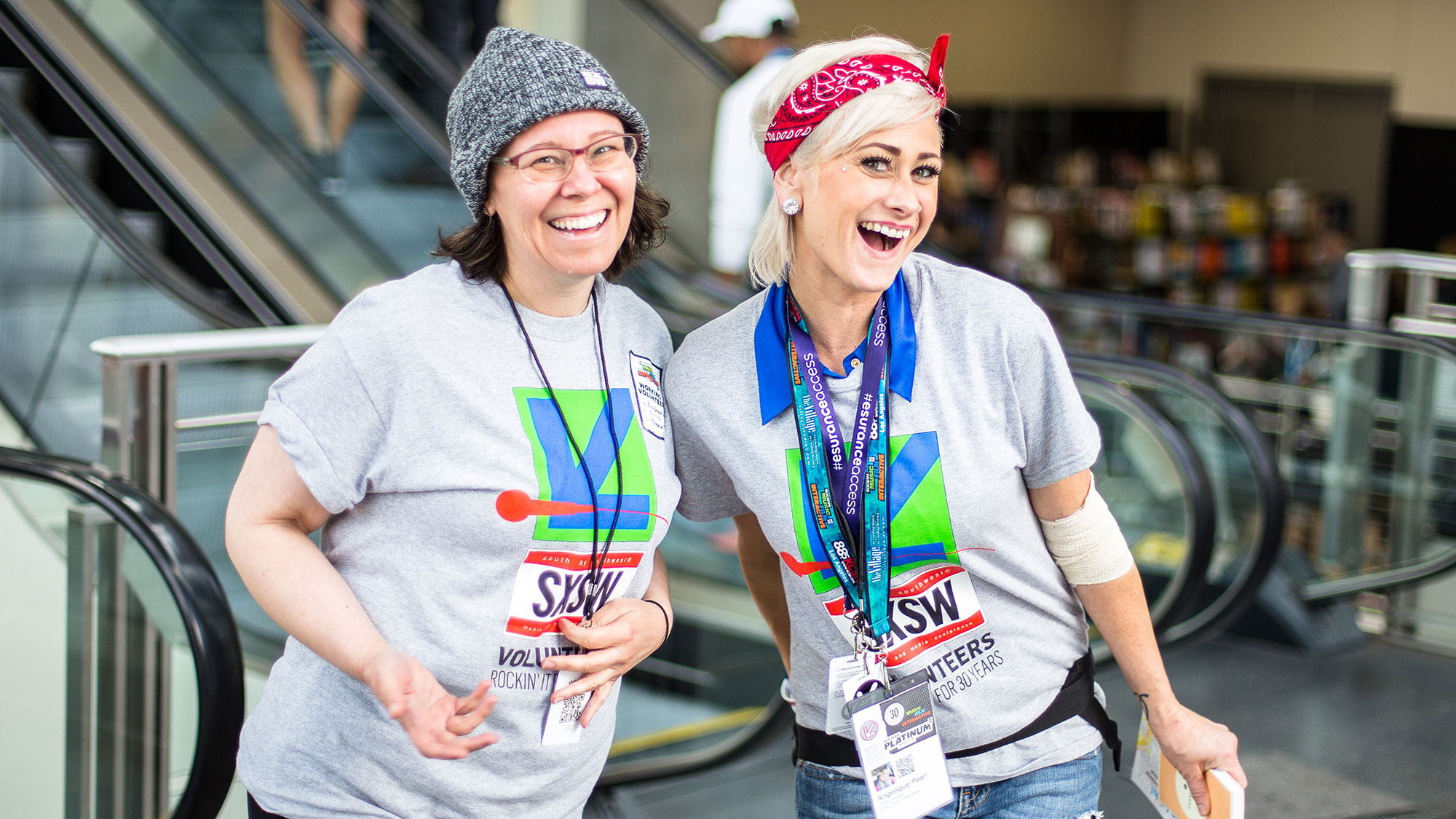 SXSW Volunteers – Photo by Michael Caufield