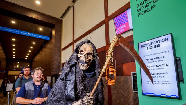 SXSW 2022 Grim Reaper
