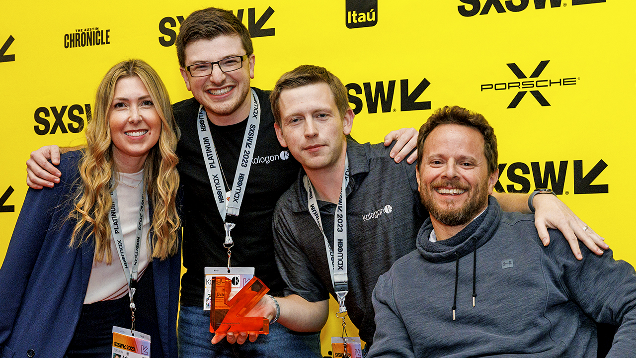 2023 SXSW Innovation Awards Winners – Kalogon team for Patient Safety Technology – Photo by Andy Wenstrand