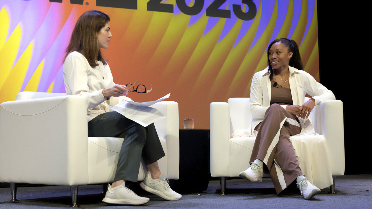 Featured Session: Beyond the Podium: How Athleta and Allyson Felix Reinvented the Brand/Athlete Partnershiphe Brand-Athlete Partnership - Photo by JD Lewis