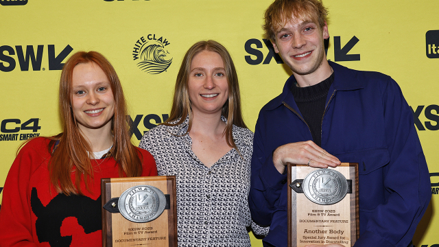 (L-R) Sophie Compton, Elizabeth Woodward and Reuben Hamlyn – SXSW 2023 Film & TV Awards – (L-R) Sophie Compton, Elizabeth Woodward and Reuben Hamlyn