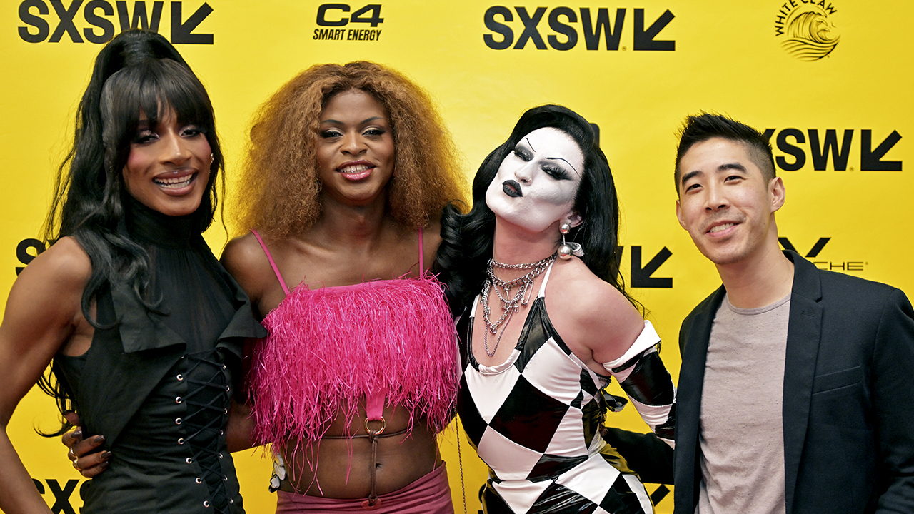 Featured Session: Don't Be a Drag, Just Be a Queen ((L-R) Jaida Essence Hall, Symone, Gottmik, and Kevin Wong) - SXSW 2023 - Photo by Jason Bollenbacher/Getty Images for SXSW