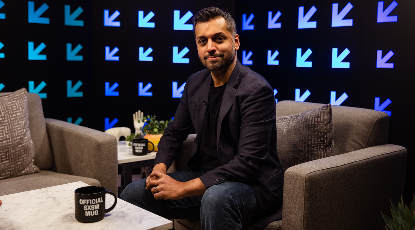 SXSW Studio with Wajahat Ali – Photo by Brittany Hallberg