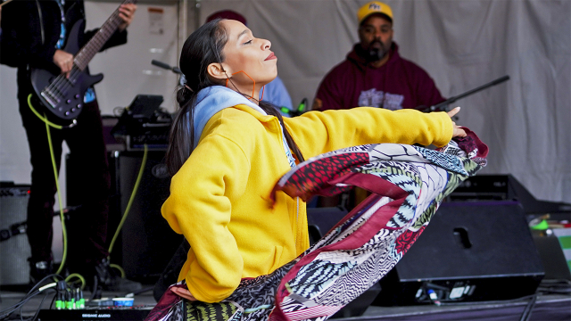 El Laberinto del Coco on the International Day Stage - SXSW 2023 - Photo by Kimmi Cranes