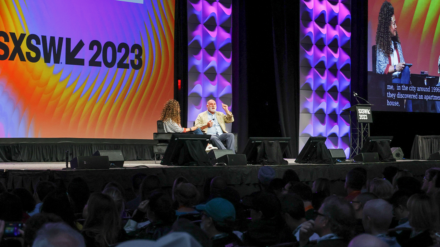 Keynote José Andrés: The Stories We Tell Can Change the World – SXSW 2023 – Photo by Karen Rowe