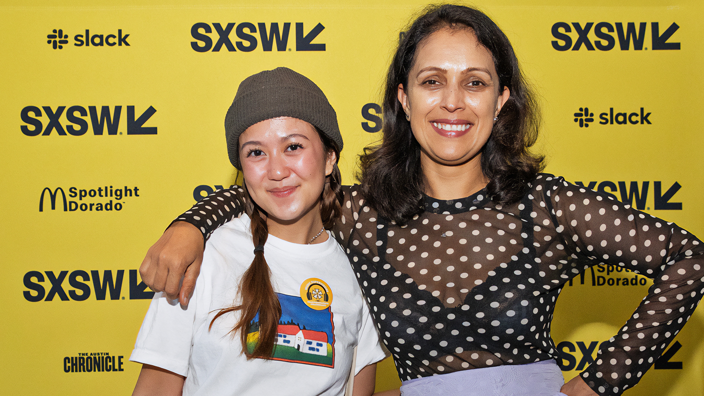 (L-R) Mindy Dinh and Sudnya Shroff – "Fremont" Premiere – SXSW 2023 – Photo by Lauren Hatfield