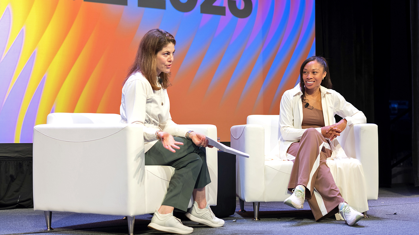 Featured Session Beyond the Podium: How Athleta and Allyson Felix Reinvented the Brand-Athlete Partnership – SXSW 2023 – Photo by JD Lewis