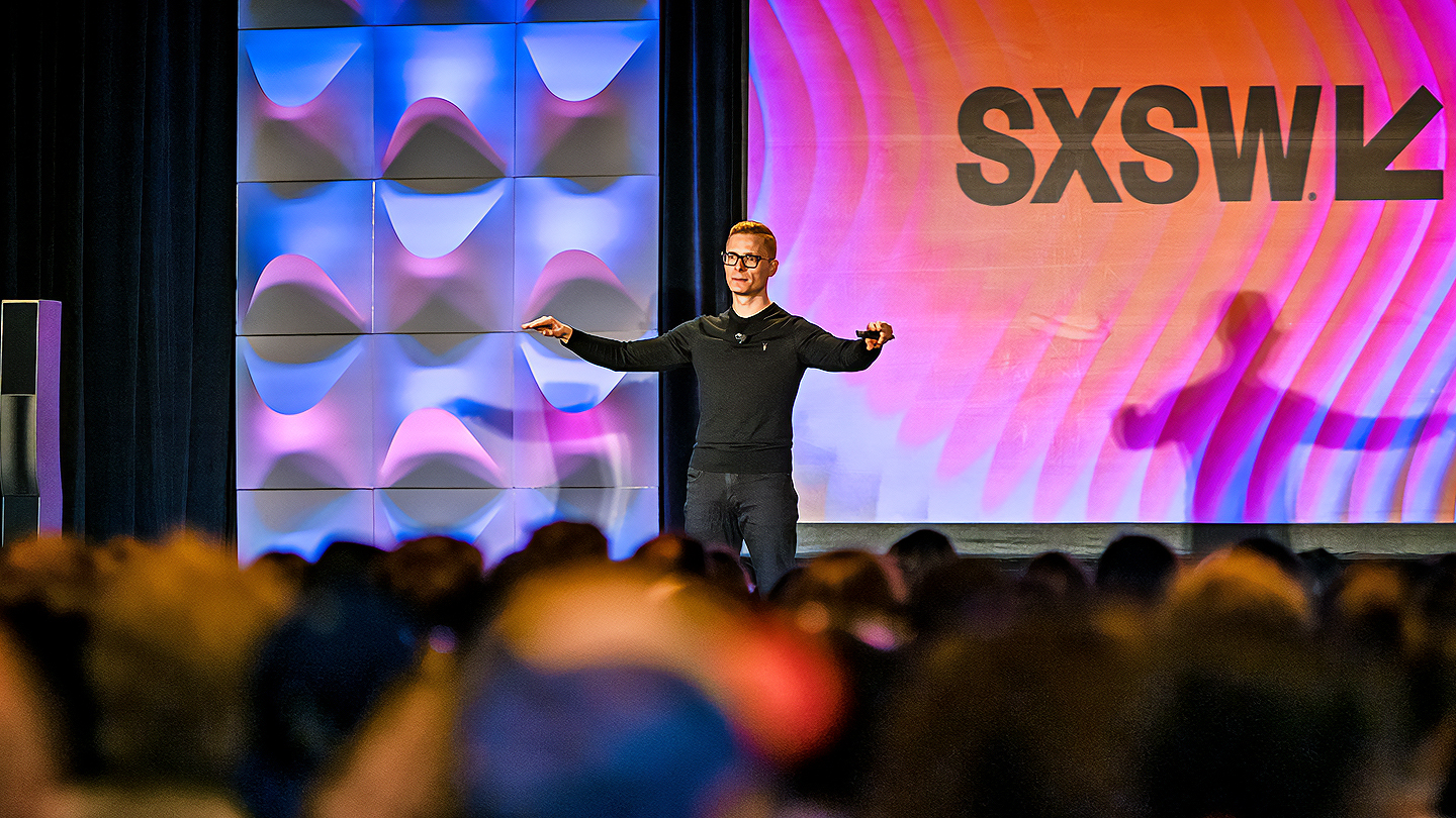 Featured Session Ian Beacraft: How AI and the Metaverse will Shape Society – SXSW 2023 – Photo by Darah Hubbard