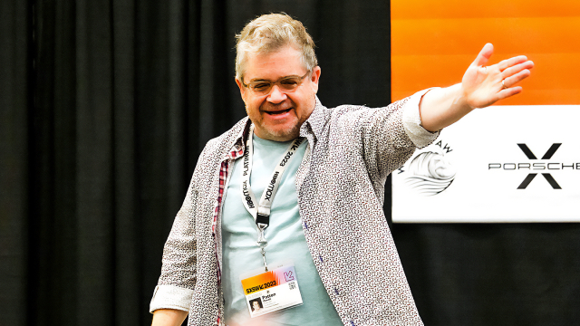 Patton Oswalt – The COHERENCE Effect: Manifesting Shatter Belt – SXSW 2023 – Photo by Joshua Graziadei